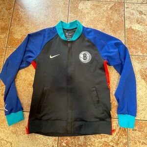 Brooklyn Nets Nike City Edition Authentic Showtime Raglan Full Zip Jacket S